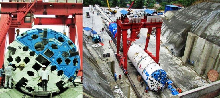 राष्ट्रिय गौरवको आयोजना बबईको शुरुङ खन्ने काम मेसिनबाट शुरु